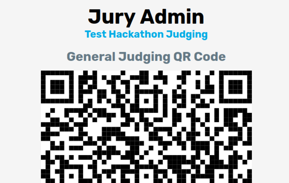 Judge QR Code